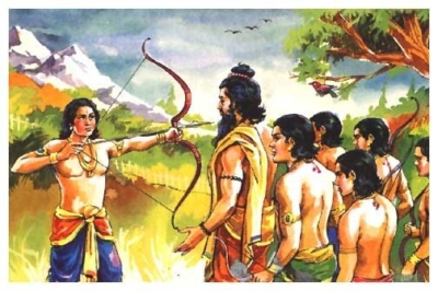Arjuna from Mahabharata